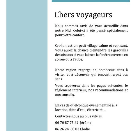Crollon Le Nid De La Baie 아파트 외부 사진